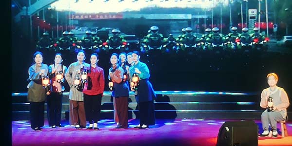 花都区情景表演唱节目《回家》荣获第二届广东省军旅歌曲歌咏比赛一等奖   英雄“回家”催泪