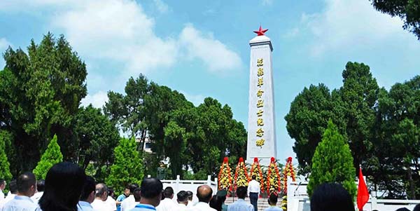 花都举行烈士公祭活动    凝聚奋进力量